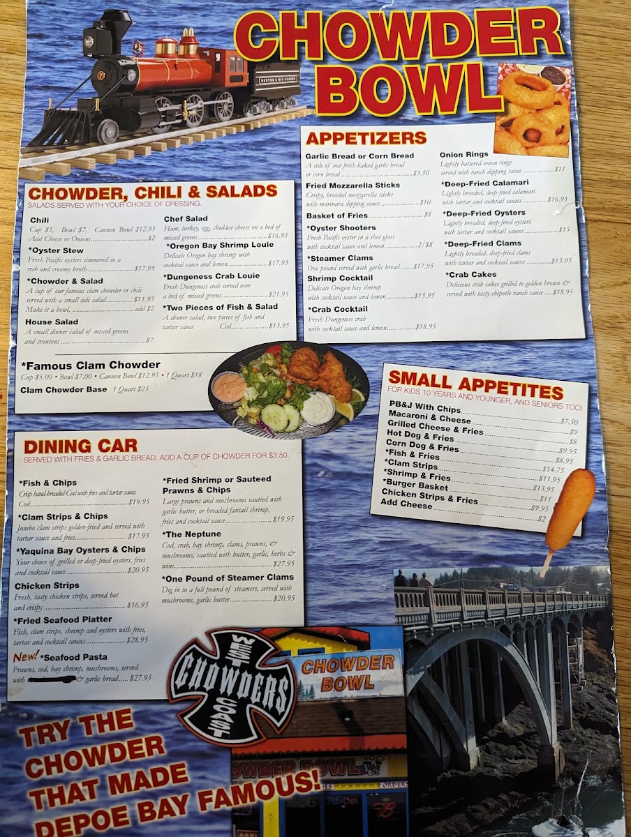 Chowder Bowl Menu - Image 3