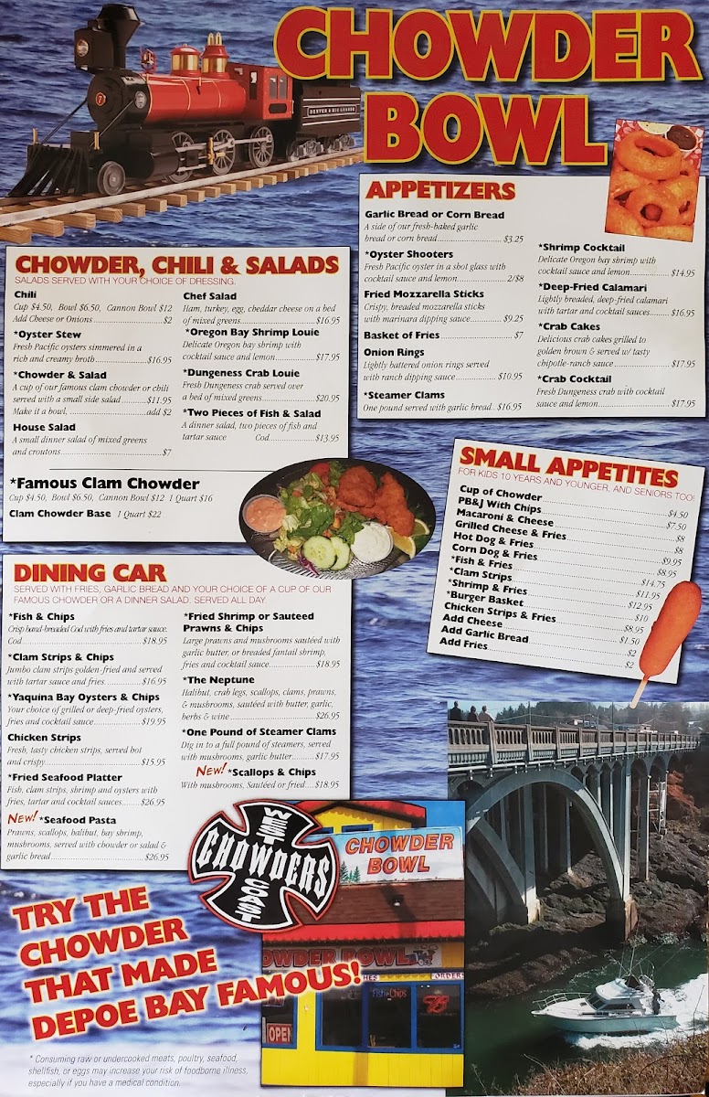 Chowder Bowl Menu - Image 5